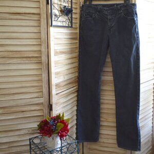 AG Adriano Goldschmied Gray Corduroy Jeans/Pants 33" Waist The Graduate